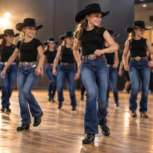 Line Dance — illustrative dance-style photograph
